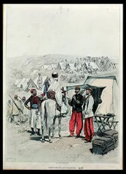 Un Accampamento di Zuavi, 1886